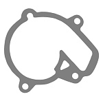 KTM 450 EXC/XC-W 09-11, 530 EXC/XC-W 09-11 прокладка помпы 78035053000