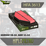 Воздушный фильтр HIFLO HFA3613 Suzuki GSR600 06-10, GSR 11-16, GSX-S750 15-18