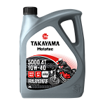 Масло Takayama Mototec 5000 4T 10W40 SM MA2 4л