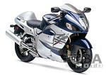 Комплект пластика для мотоцикла Suzuki GSX-R1300 99-07 Сине-Серебряный
