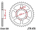 Звезда цепного привода JTR478 46