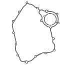 CF MOTO X8 прокладка левой крышки картера 0800-011002