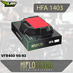 Воздушный фильтр HIFLO HFA1403 Honda VFR400 90-93, RVF400 99-