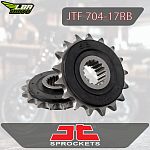 Звезда цепного привода JTF704 17RB