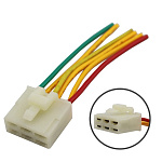 Фишка реле зарядки 6 проводов Kawasaki