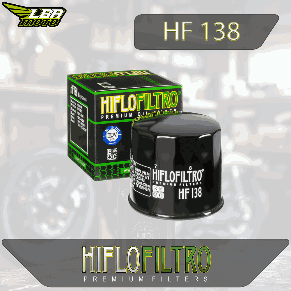 HIFLO FILTRO HF138 купить. Масляный Фильтр HIFLO HF138 (3009