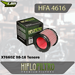 Воздушный фильтр HIFLO HFA4616 Yamaha XT660Z 08-16 Tenere