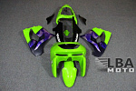 Комплект пластика для мотоцикла Kawasaki ZX-9R 98-99 Зелено-Фиолетовый