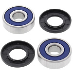 Комплект подшипников переднего колеса ALL BALLS Kawasaki VN800A 95-05 (25-1387)