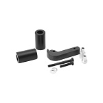 Слайдеры для мотоцикла Suzuki GSX-R600/750 06-10, на раму, без резки пластика