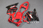 Комплект пластика для мотоцикла Honda CBR 600 F4I 01-03 Красно-Черный Заводской