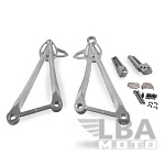 Подножки задние с кронштейнами для мотоцикла Kawasaki ZX-6R 09-14, ZX-10R 08-10