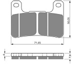 Тормозные колодки Gold-Fren 213 GP5