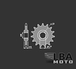 PBR Звезда передняя 442 C16