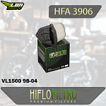 Воздушный фильтр HIFLO HFA3906 Suzuki VL1500 98-04