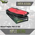 Воздушный фильтр HIFLO HFA6506 Triumph Street Triple 765 17-20