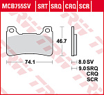 Тормозные колодки TRW MCB755SV