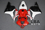 Комплект пластика для мотоцикла Honda CBR 600 RR 09-12 Красно-Бело-Черный