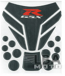 Наклейка на бак для мотоцикла Suzuki GSX-R Под Карбон 7