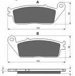 Тормозные колодки Gold-Fren 022 S3