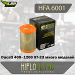 Воздушный фильтр HIFLO HFA6001 Ducati 400~1200 07-23 много моделей