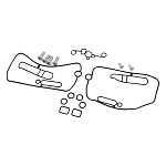 Рем.компл Карбюраторов AHL Yamaha YZ250F/WR250F 03-13, YZ450F 03-09, WR450F 03-11 (26-1512)