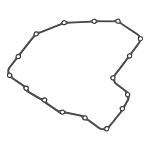 Honda CBR 1000 F 1987-1999 прокладка поддона картера 11398-MW7-790