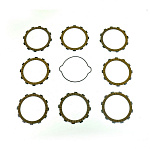 Компл. фрикц. дисков сцепл.+прокладка Athena KTM SX250 17-23,EXC250/300 17-23