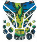 Наклейка на бак для мотоцикла VR46 AGV 4