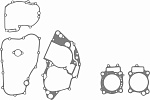 Комплект прокладок CHAKIN Honda CRF250R 04-09 Полный