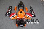 Комплект пластика для мотоцикла Honda CBR 600 RR 03-04 Repsol Оранжевый