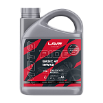 Моторное масло LAVR MOTO RIDE BASIC 4T 10W40 SL 4л