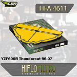 Воздушный фильтр HIFLO HFA4611 Yamaha YZF600R Thundercat 96-07