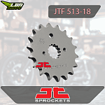 Звезда цепного привода JTF513 18