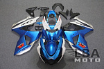 Комплект пластика для мотоцикла Suzuki GSX-R1000 09-16 Сине-Белый