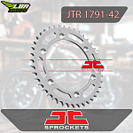 Звезда цепного привода JTR1791 42