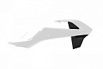 Обтекатели радиатора R-Tech KTM SX65 16-18 (R-CVKTMBNNR1665) белые/черные