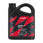 Моторное масло LAVR MOTO GT STREET 4T 10w40 4л