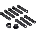 Резиновые хомуты для проводов/шлангов/тросиков 10шт.