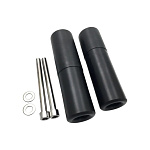 Слайдеры для мотоцикла Kawasaki ZX-14R 06-14, на раму, без резки пластика