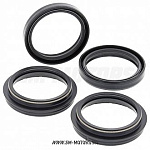 Комплект сальников и пыльников передней вилки ALL BALLS DRZ400E,K,S 00-14, RM125\250 96-00 (56-144)