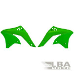 Обтекатели радиатора R-Tech Kawasaki KX250F 06-08 (R-CVKXFVE0026) зеленые