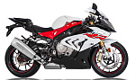 Комплект пластика для мотоцикла BMW S1000RR 17-18 Бело-Красно-Черный