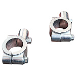 Крепления зеркал для мотоцикла Honda CB400 92-10 2шт. 10мм Серебряный