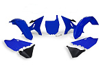 Комплект пластика R-Tech Yamaha YZ125/250 02-18 (R-KITYZ0-BL1-REV) REVOLUTION синий/черный
