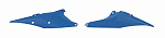 Обтекатели задние бок R-Tech KTM SX125/150/250 19-22,SXF250/350/450 19-22 (R-FIKTMCL0019) Голубой