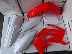 Комплект пластика R-Tech Honda CRF450R/RX 2017 (R-KITCRF-OEM-600) красный-белый