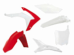 Комплект пластика R-Tech Honda CRF250R 14-17, CRF450R 13-16 (R-KITCRF-OEM-518) Бело-Красный