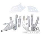 Подножки передние с кронштейнами для мотоцикла Honda CBR1000RR 04-07