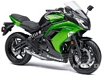 Комплект пластика для мотоцикла Kawasaki ER-6F 12-16 Зелено-Черный заводской
